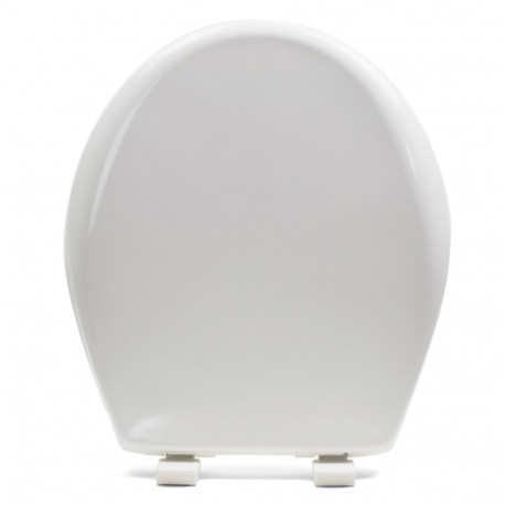 Bemis 200E4 (White) Premium Plastic Soft-Close Round Toilet Seat Bemis